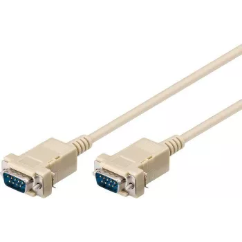 Microconnect SCSEHH3 serijinis kabelis 3 m DB9 vyriškas baltas