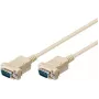 Microconnect SCSEHH3 serijinis kabelis 3 m DB9 vyriškas baltas