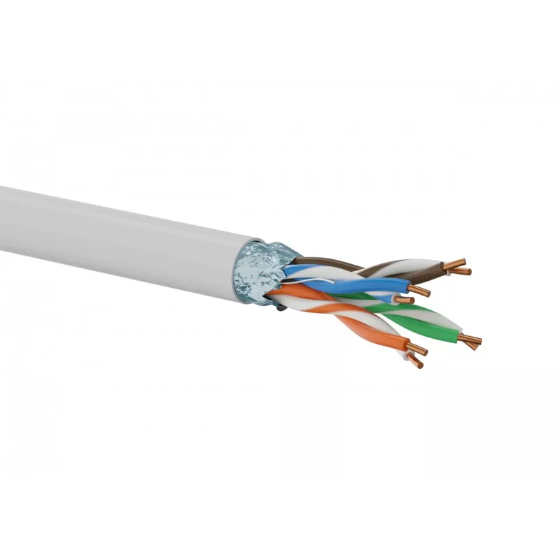 Tinklo laidas FTP 5E kat. 4x2, išorinis, PVC, 305 m (Kif5Pvc305) a-Lan