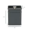 Sandėliavimo indų rinkinys Salter BW124591EU7, 3 vnt., sandarūs, plastikiniai