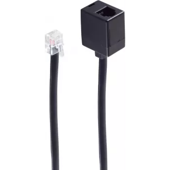 shiverpeaks BS70230-6/6 Telefono Laidas 10 m Juodas (BS70230-6/6)