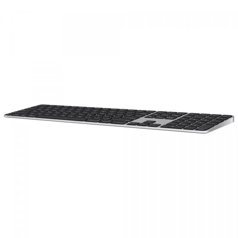 “Apple” Magic Keyboard su Touch ID ir skaitmeniniu klavišų bloku, USB + Bluetooth, QWERTY US English, juoda, MXK83LB/A