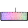 Deltaco Gaming DK240 mini 60% USB, RGB juoda klaviatūra