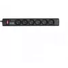 Eaton Protection Strip 6 Tel@ DIN – Apsauginis ilgintuvas su 6 kištukiniais lizdais