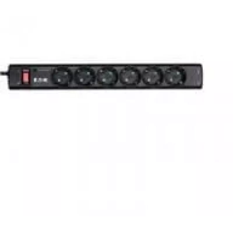 Eaton Protection Strip 6 Tel@ DIN – Apsauginis ilgintuvas su 6 kištukiniais lizdais