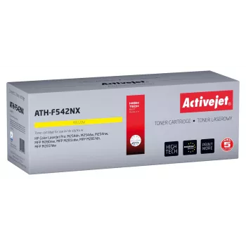 Activejet ATH-F542NX kasetė (atitikmuo HP 203X CF542X, CRG 054H; Supreme; 2500 puslapių; geltona)