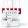 Overlock siuvimo mašina Singer 14T968, elektrinė, balta