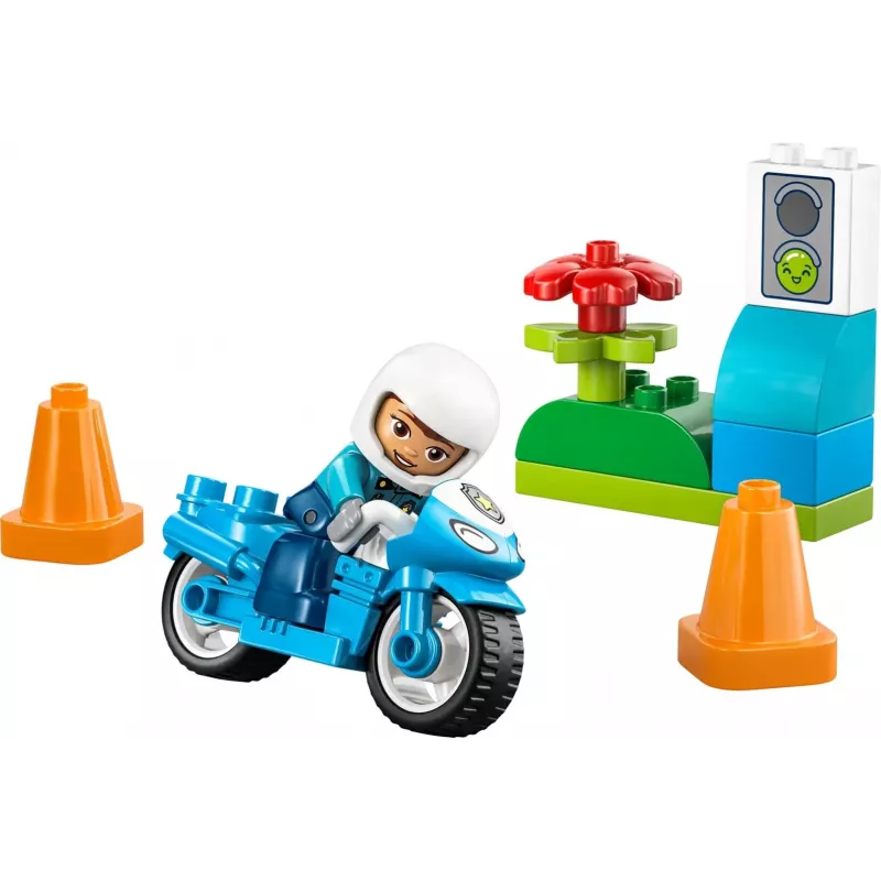 LEGO DUPLO 10471 Mėlynas policijos motociklas