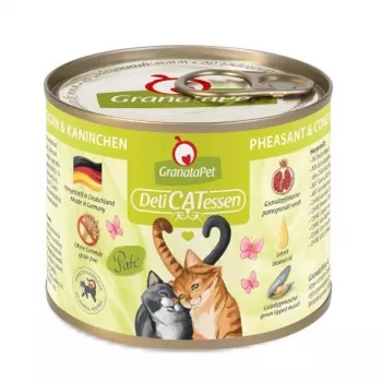 GRANATAPET DeliCATessen Fazanas ir triušis – šlapias ėdalas katėms – 200g