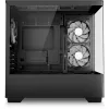 Korpusas Sharkoon Elite Shark CM100 bokštas Micro-ATX, be maitinimo šaltinio, juodas