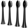 AENO Sonic Electric Toothbrush DB6 Juoda: 5 režimai, belaidis įkrovimas, 46000 sūkių/min, 40 dienų be įkrovimo, IPX7