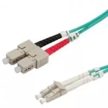 VALUE LWL-Cable 50/125µm OM3, LC/SC, turkis 10m (21.99.8718)