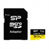 Atminties kortelė Silicon Power Inspire 256 GB MicroSDXC V30 UHS-I U3 A2 4K + adapteris (SP256GBSTXLA2V1NSP)