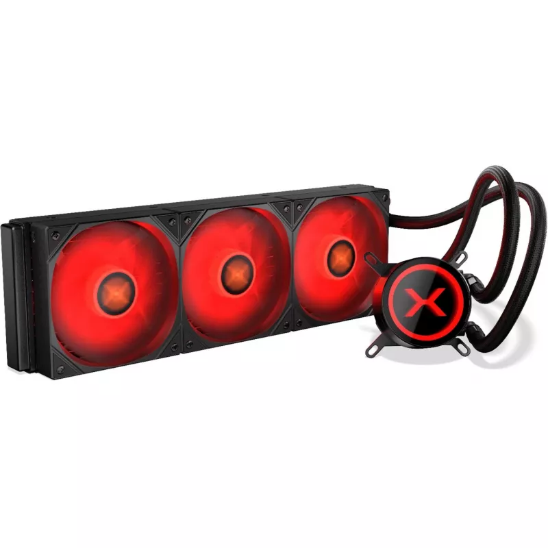 Ventiliatorių komplektas KRUX HydroX 360 ARGB, 360 mm radiatoriui, ARGB apšvietimas