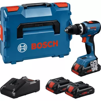 Akumuliatorinis smūginis veržliaraktis Bosch GSB 18V-65 2x 4,0 Ah