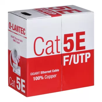 Tinklo kabelis Alantec KIF5PVC305Q Cat5e F/UTP (FTP) 305 m Pilka