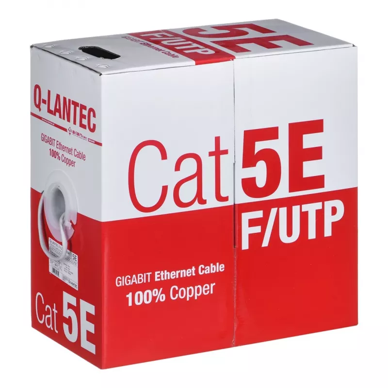 Tinklo kabelis Alantec KIF5PVC305Q Cat5e F/UTP (FTP) 305 m Pilka