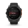 Išmanusis laikrodis GARMIN Fenix 8 – 51 mm titano korpusas, AMOLED 1,4 colio, GPS, 32 GB, 10 ATM, silikoninis dirželis