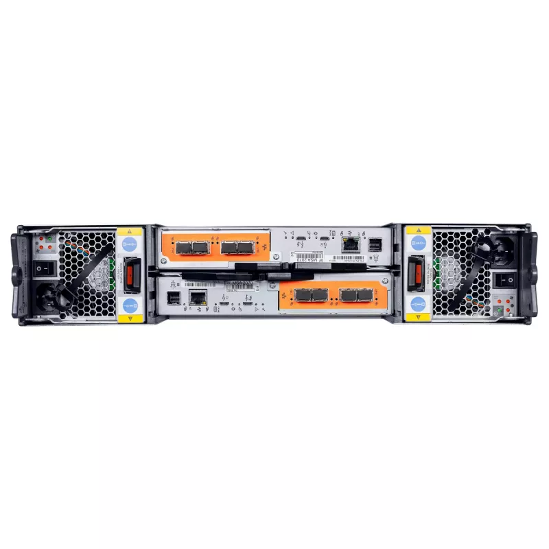 HPE MSA 2070 SFF 2x10/25GbE iSCSI 4 prievadų valdiklis 12x3.84TB SSD 4x10Gb iSCSI XCVR 46TB saugojimo masyvas