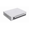 Valdomas L3 tinklo komutatorius MikroTik CRS310-1G-5S-4S+IN — 1U, 1x Gigabit, 5x SFP, 4x SFP+, 10G, DC/PoE 18–57V, 20W maks