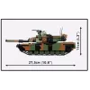Konstruktorius Cobi M1A2 SEPV3 Abrams su 1 065 kaladėlių