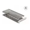 DeLOCK PCI Express 4.0 x16 kortelė į 4 vidinius NVMe M.2 Key M su radiatoriumi ir ventiliatoriumi