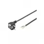 Maitinimo laidas Goobay CEE7/7 5 m juodas 96034 WENTRONIC