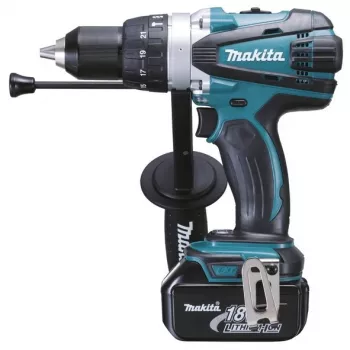 Gręžtuvas Makita DHP458RTJ 2000 aps./min. Juodas, Mėlynas