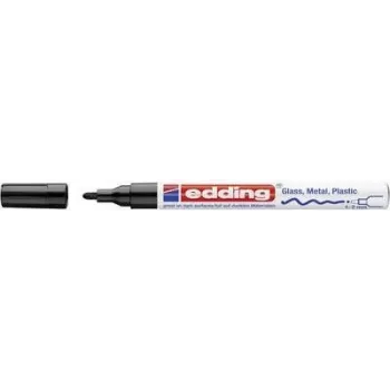 Permanentinis markeris Edding 751 Bullet tip juodas