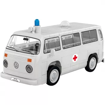 Cobi Modelio rinkinys Volkswagen T2b Greitosios pagalbos automobilis 1:35 skalė pilka