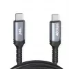 USB kabelis VALUE 11.99.9089 USB4 Gen 3x2 0,8 m USB-C juodas