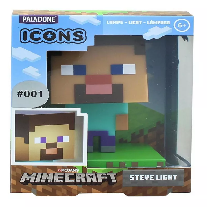 Paladone Minecraft Steve šviesos diodinis indikatorius