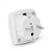 Gembird Cablexpert a-AC-UKEU-001 - Maitinimo adapteris - Jungtis (S) prie Kištuko (W) - Baltas - Jungtinė Karalystė, Europa