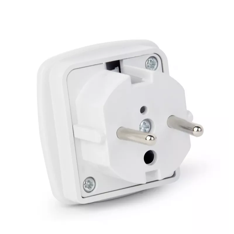 Gembird Cablexpert a-AC-UKEU-001 - Maitinimo adapteris - Jungtis (S) prie Kištuko (W) - Baltas - Jungtinė Karalystė, Europa