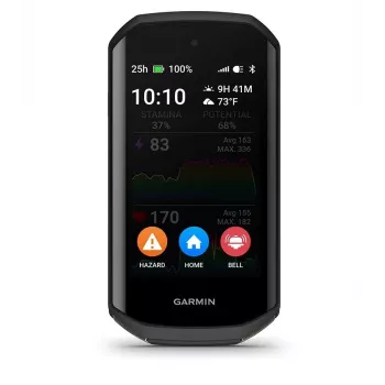 Dviračio GPS kompiuteris GARMIN Edge 1050, 3,5 colio ekranas, juodas