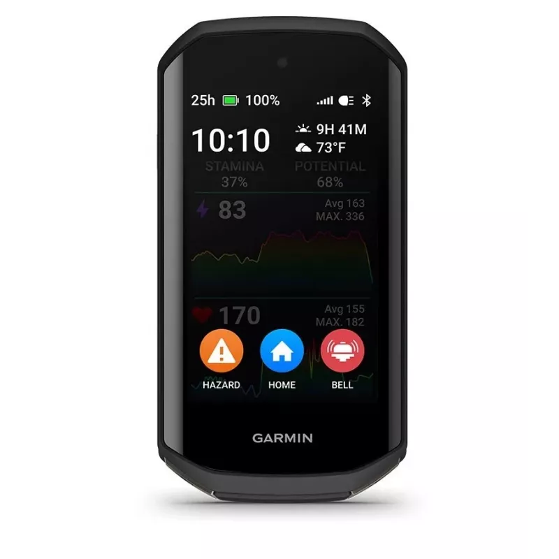 Dviračio GPS kompiuteris GARMIN Edge 1050, 3,5 colio ekranas, juodas