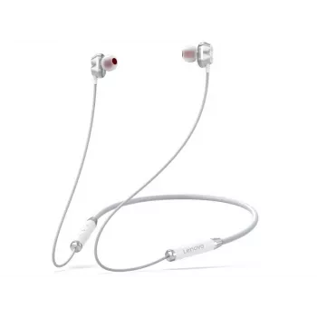 Belaidės ausinės Lenovo HE08 Baltos Bluetooth
