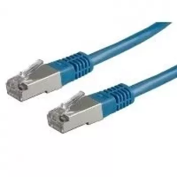 Tinklo kabelis ROLINE S/FTP (PiMF) Patch Cord Cat.6 RJ-45 5m Mėlynas