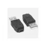 Gender Changer DeLOCK mini USB-B 5 kontaktų USB-A juodas
