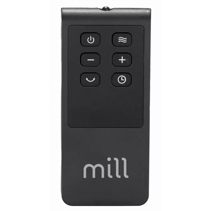 Keraminis ventiliatorinis šildytuvas Mill FH1500BLACK 1500 W iki 22 m², juodas