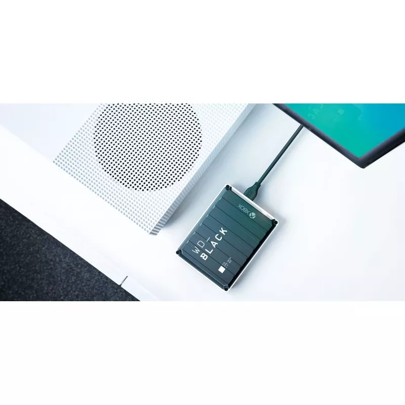 Išorinis kietasis diskas Western Digital P10 2 TB USB 3.2 Gen 1 juodas