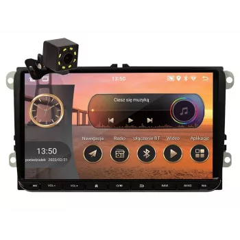Automagnetola BLOW CP02 2DIN 9 colių liečiamas ekranas Android GPS, dvigubo DIN multimedijos įrenginys