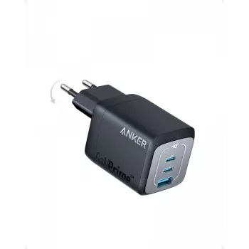 Vidinis USB greitojo įkrovimo adapteris Anker Prime A2669313 — 67 W, 1×USB-A, 2×USB-C, juodas
