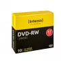 INTENSO DVD-RW 4.7 GB 4x, 10 vnt., 120 mm optinis diskas, plonas dėklas
