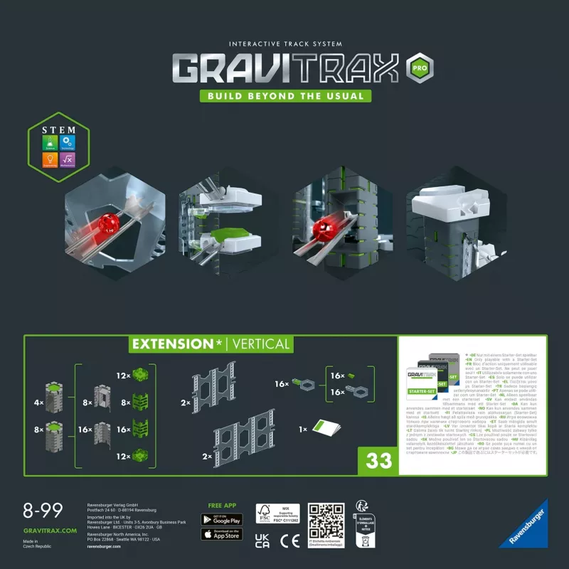 Start set Gravitrax PRO vertikalus