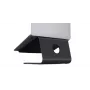 Rain Design mStand – stovas nešiojamam kompiuteriui – juodas – aliuminis – tinka visiems MacBook – 253 mm – 190 mm