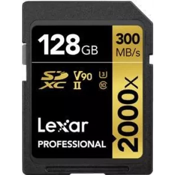 „Lexar 2000x 128 GB SDHC Class 10“ atminties kortelė