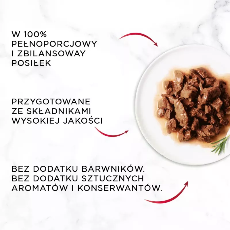 GOURMET Mon Petit Meat Mix šlapias kačių ėdalas 6 x 50 g