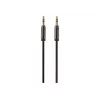 Gembird CCAP-444-0.75M Garso laidas (Mini Jack M - Mini Jack M, 0,75 m, juoda spalva)