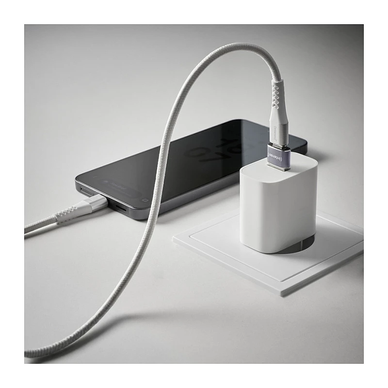Intenso 3 vnt. USB adapteris USB-A į USB-C C480C aliuminis
